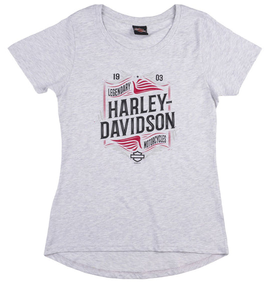 BELFAST HARLEY-DAVIDSON LADIES BORDERING DEALER TEE