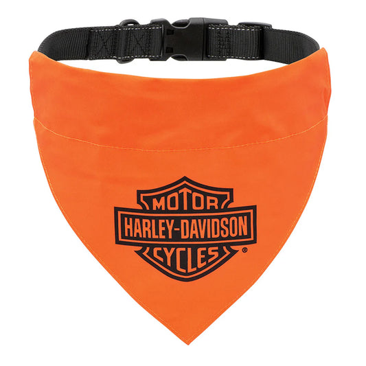 Pet Bandana small H-D Orange B&S