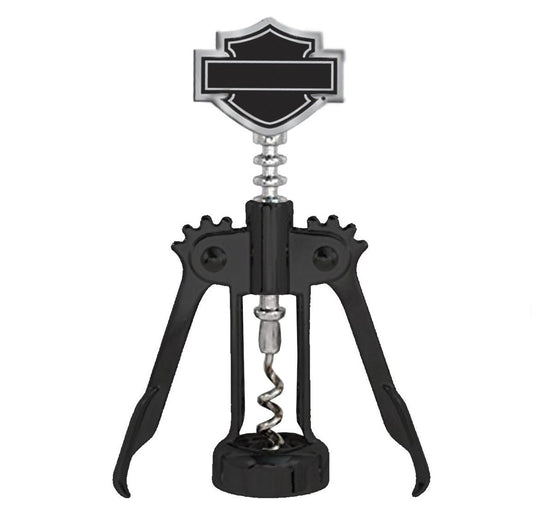 H-D Silhouette Bar & Shield Corkscrew