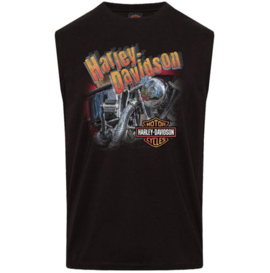 Men's Rumble Short Sleeve Black Shirt