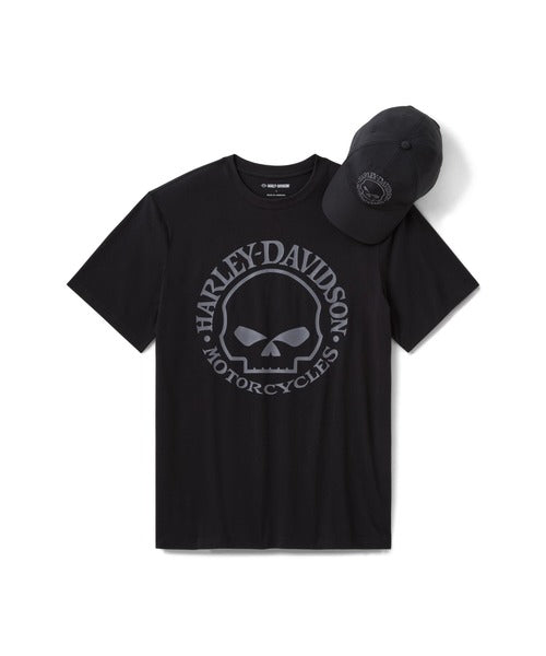 Skull Hat & T-Shirt Gift Set