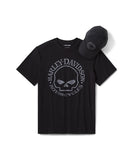 Skull Hat & T-Shirt Gift Set