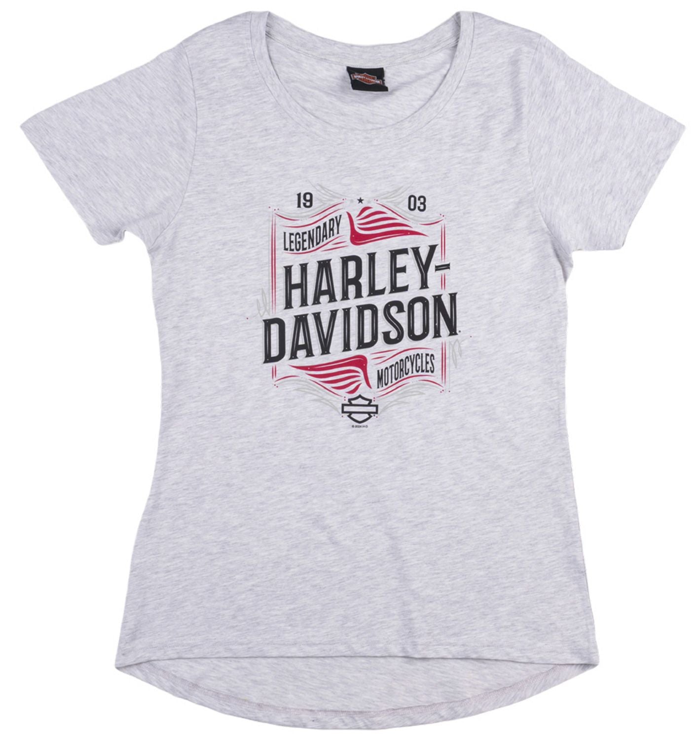 BELFAST HARLEY-DAVIDSON LADIES BORDERING DEALER TEE