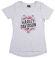 BELFAST HARLEY-DAVIDSON LADIES BORDERING DEALER TEE
