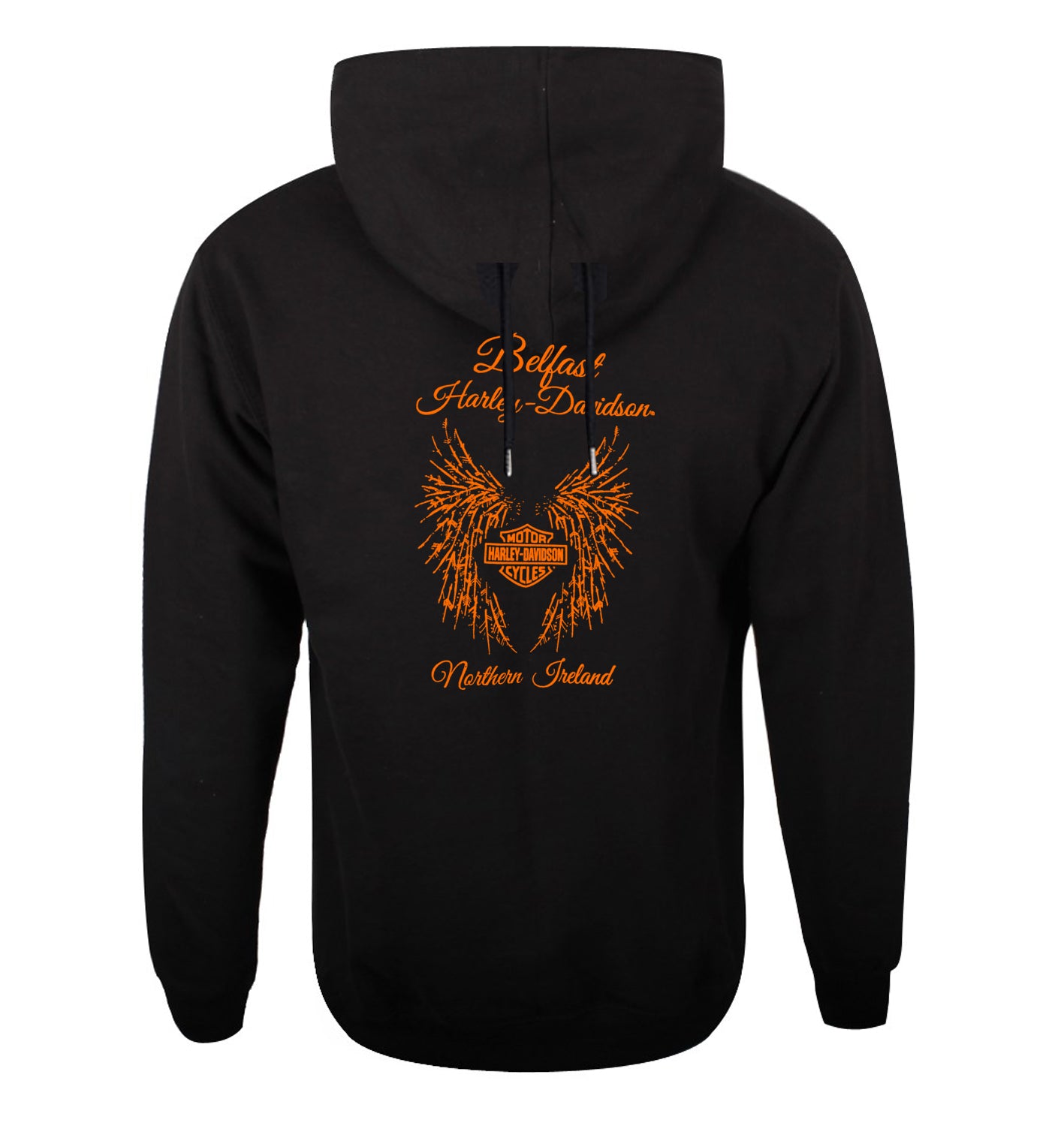 BELFAST HARLEY-DAVIDSON LADIES CLASSIC BAR&SHIELD HOODIE
