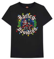 BELFAST HARLEY-DAVIDSON SILENT NIGHT LADIES CHRISTMAS DEALER TEE
