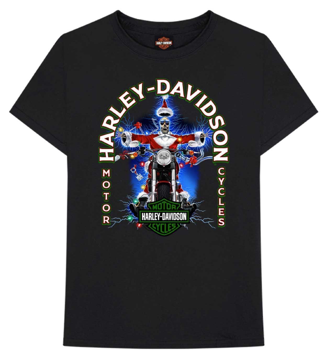 BELFAST HARLEY-DAVIDSON VACATION CHRISTMAS DEALER TEE