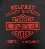 BELFAST HARLEY-DAVIDSON WREATH CHRISTMAS DEALER TEE