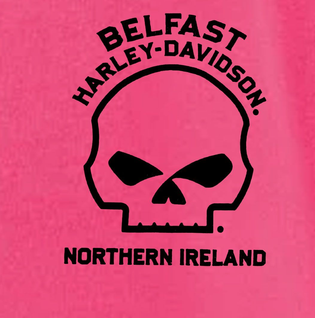 Harley-Davidson Kids B & S Dealer Tee -Pink