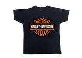 HARLEY-DAVIDSON YOUTH BLACK BAR AND SHIELD KIDS DEALER TEE