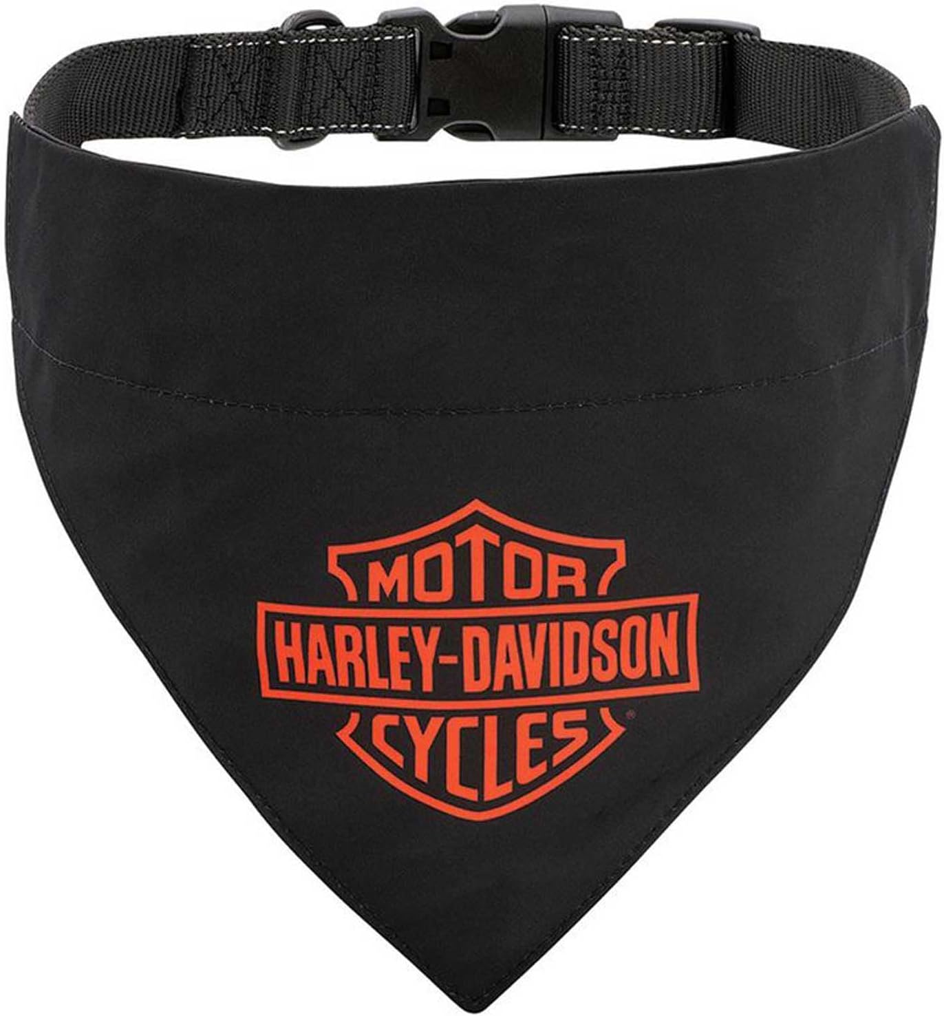 Pet Bandana small H-D Black B&S