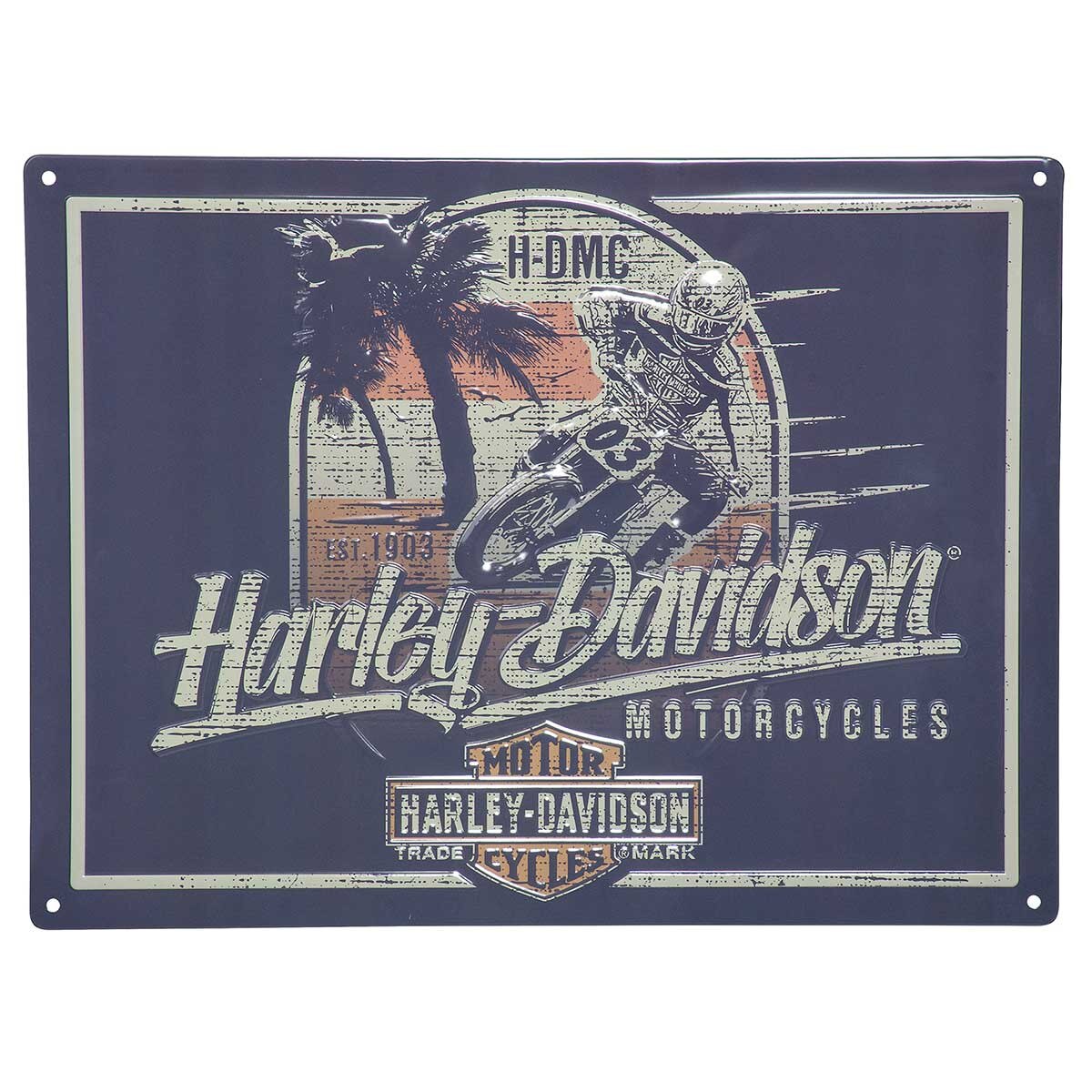 H-D Beach Tin Sign - HDL-15533