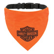 Pet Bandana small H-D Orange B&S