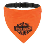 Pet Bandana small H-D Orange B&S