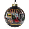 2025 Biker Santa Ball Ornament