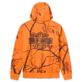Harley-Davidson x Realtree Men's Zip Hoodie Orange