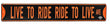 H-D LTR-RTL Ave. Metal Street Sign- HDL-15574
