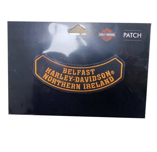 Belfast Harley-Davidson Dealer Rocker Patch