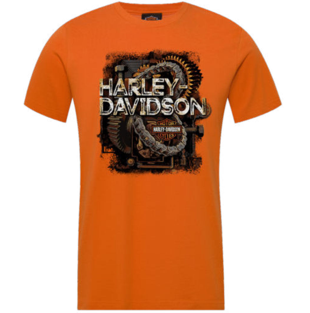 Harley-Davidson men´s T-Shirt Breaker orange