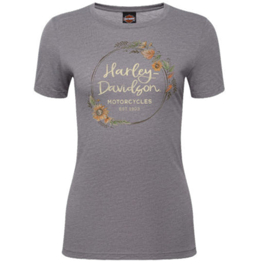 Womens Harley-Davidson flora tee shirt