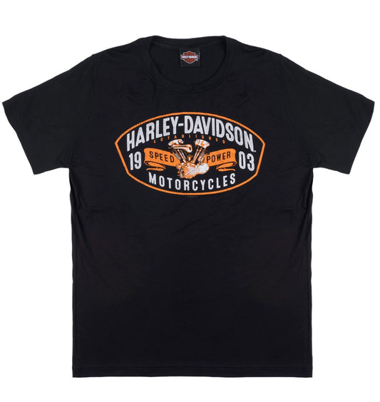 BELFAST HARLEY-DAVIDSON MENS FOREBEAR DEALER TEE