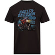 Harley Davidson Men's Hazard Short Sleeve T-Shirt Black