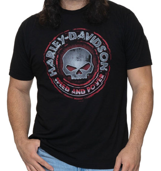 BELFAST HARLEY-DAVIDSON MENS PANTOMIME TEE