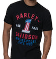 BELFAST HARLEY-DAVIDSON MENS PARTAKE BIKE TEE