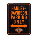 H-D Parking Only Tin Sign