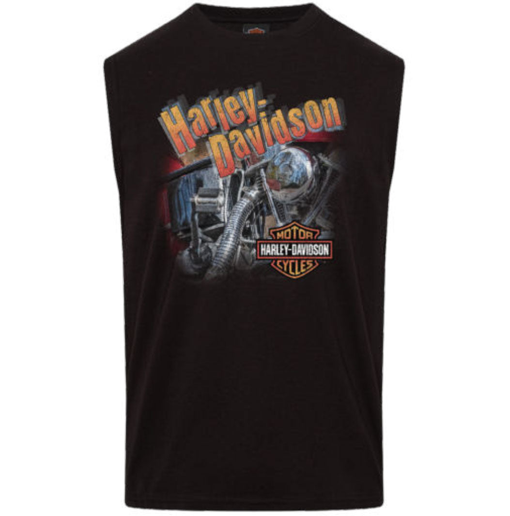 Men's Rumble Short Sleeve Black Shirt