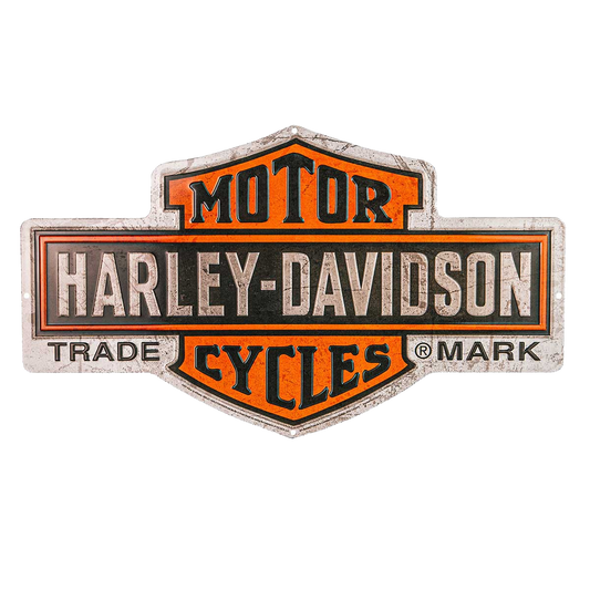 H-D Nostalgic Bar & Shield Tin Sign