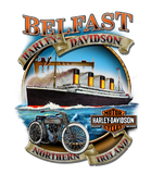 BELFAST HARLEY-DAVIDSON MENS PARTAKE BIKE TEE